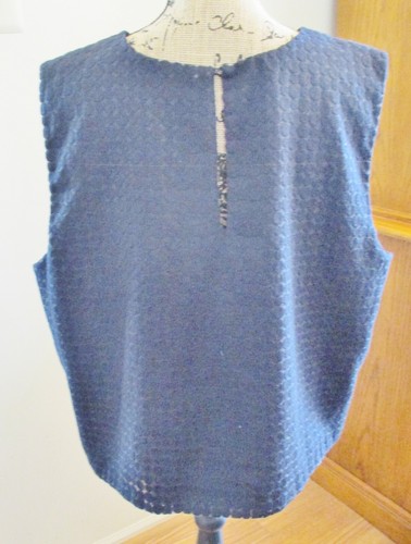 Ann Taylor Damen ärmelloses Top, dunkelblau, gefüttert, Gr. XXL - Bild 5 von 12