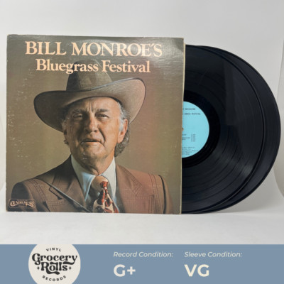 Bill Monroe - Bill Monroe's Blue Grass Festival (LP,Album) Country Music Magazin