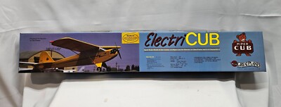 GREAT PLANES Electric Piper Cub 59  RC Airplane Kit Sports Scale Model w/ Motor
