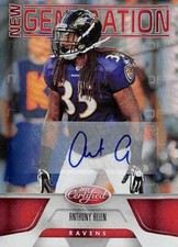 Anthony Allen autographed Football Card 2011 Panini New Generation #158
