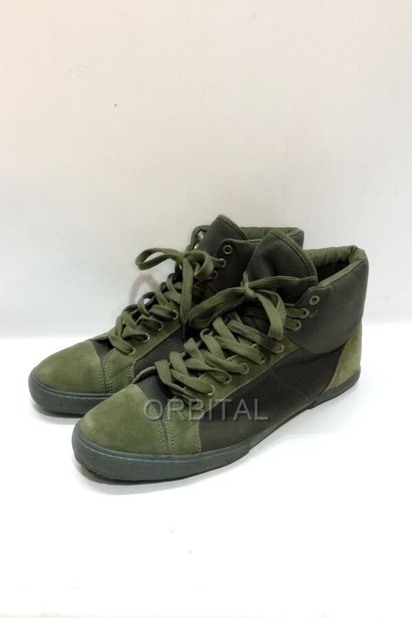 Yohji Yamamoto POUR HOMME Yohji Yamamoto Canvas ×Suede High
