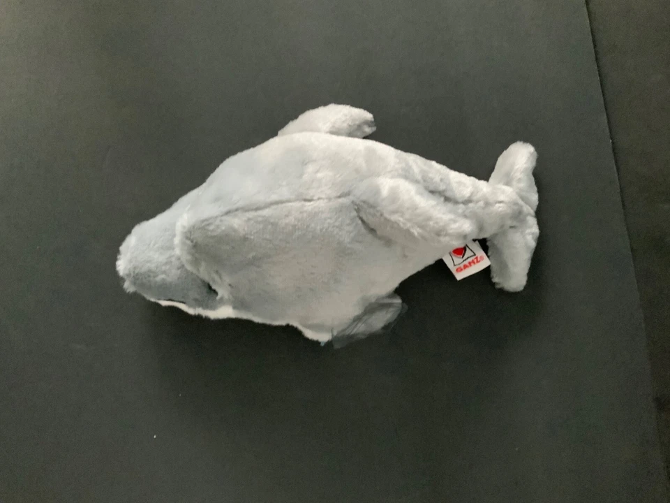 Ganz Webkinz Gray Bottlenose Dolphin Plush Toy 11” HM220 USED No Code - Image 4 of 4