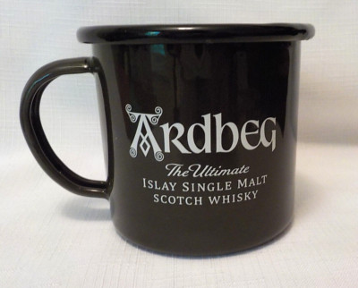ARDBEG Islay Single Malt Scotch Whisky 8 oz. Mug Enamel on Iron or Steel