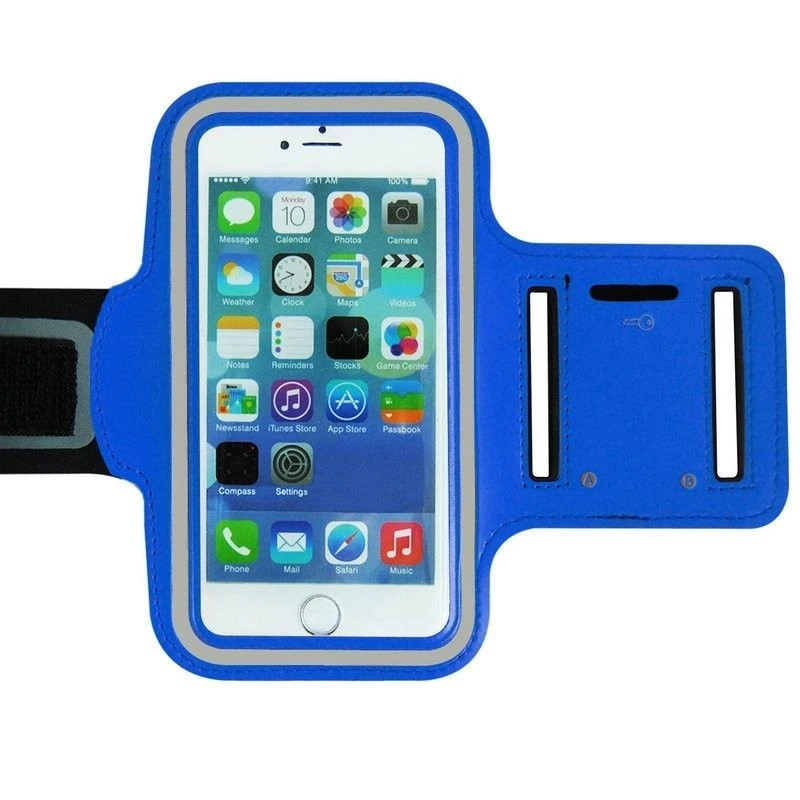 Universal Mobile Phone Reflective Adjustable Armband Case Cover Holder - Image 2 of 4