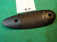 Remington Shotgun Buttplate 1.76 X 4.90 Curved Plastic R12