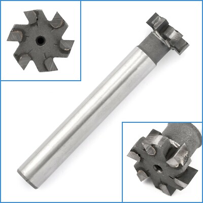 20mm x 6mm Carbide Blade T Slot Cutter End Mill Milling Cutter Tip Tipped Tool