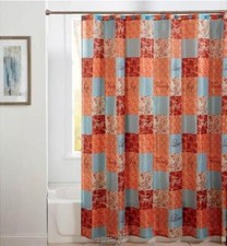 Unbranded 19-Piece Bath Set - Polyester Towels Liner Hooks Curtain Free Shipping