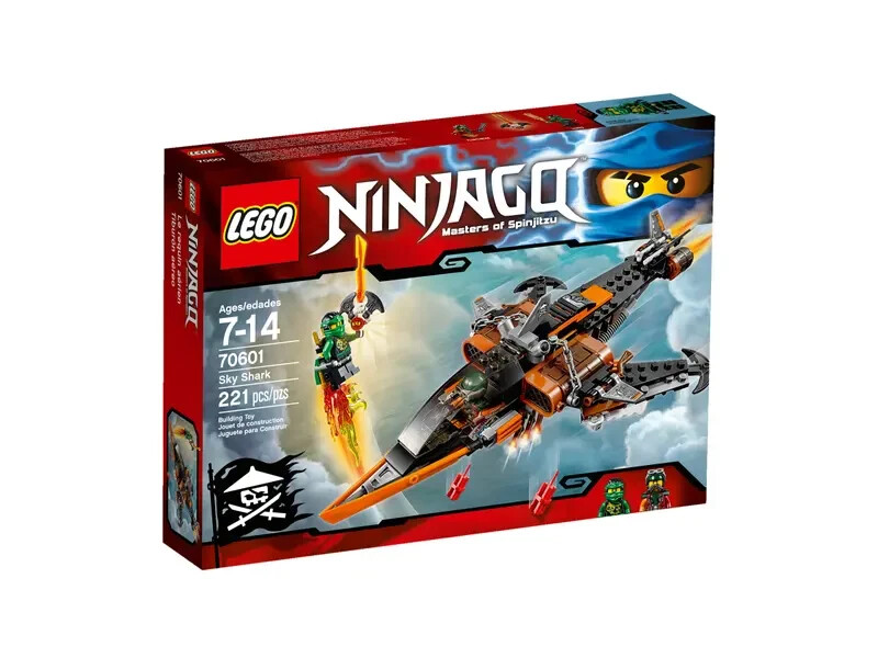 Lego Sky Shark 70601 NINJAGO Minifigure Building Set