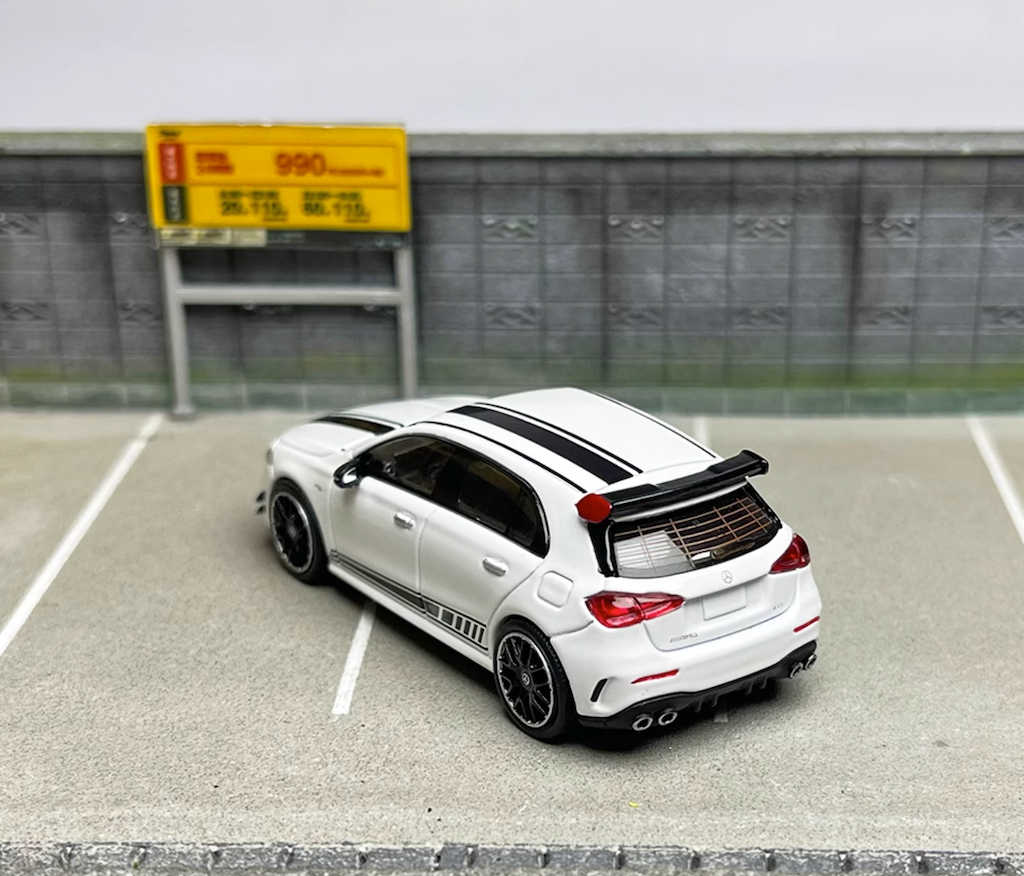 XT 1:64 Scale A45 AMG Hatchback Racing Sports Model Diecast