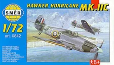 172 Hawker Hurricane MK.IIC British fighter  Směr 0842 Plastic Model kit
