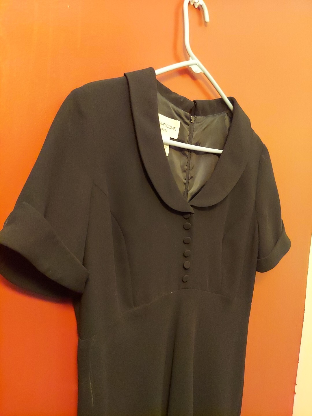 EVAN PICONE Basic Black Fully Lined Dress 12 - image 3