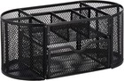 Mesh Desk Office Organizer, Black, 9.25" x 4.53" x 3.94"