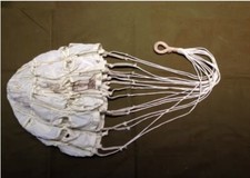 1PC Aerospace Vintage Military Supply Drop Parachute Diameter 0.83m/2.72Ft