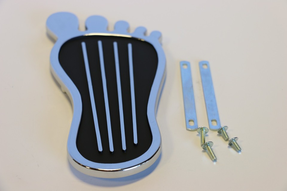 Car &amp; Truck Pedals &amp; Pads For Ford Polished Billet Aluminum 6-Pad Gas Pedal - For Chevy, Ford, Hot Rod, Rat Rod, SBC Engines Pedals &amp; Pads For Ford Maverick