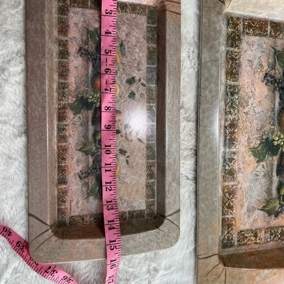 Tuscan Palette Pimpernel Melamine Sand Tray set - Image 3 of 4