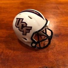 UCF Knights white custom pocket pro helmet