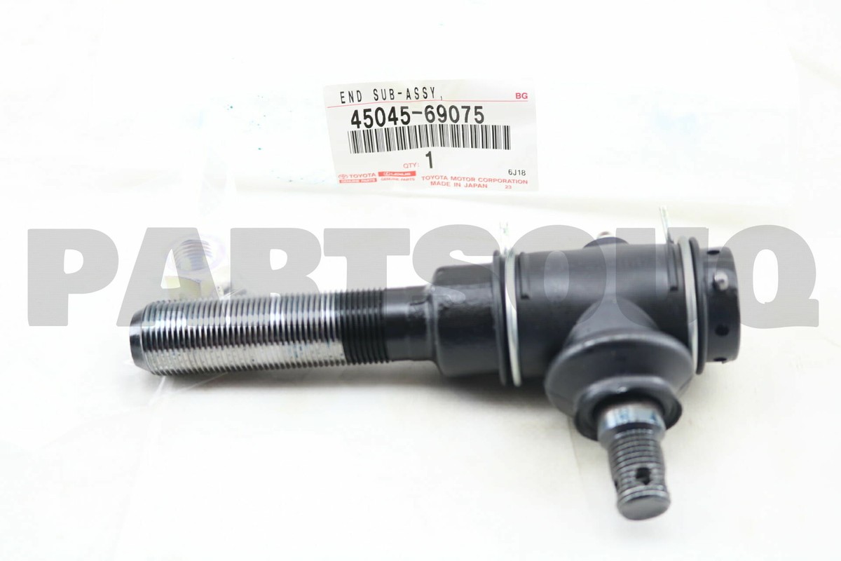  4504569046 Genuine Toyota END SUB-ASSY, STEERING RELAY ROD
