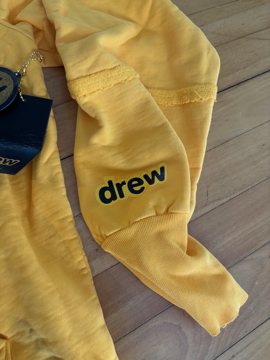 Drew House Deconstructed Mascot Hoodie Golden Yellow L | eBay