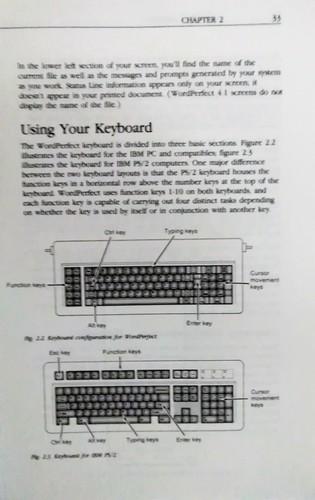 Beacham & Beacham Using Word Perfect 3rd Edition 1987 ISBN 0-88022-295-6 - Picture 4 of 7