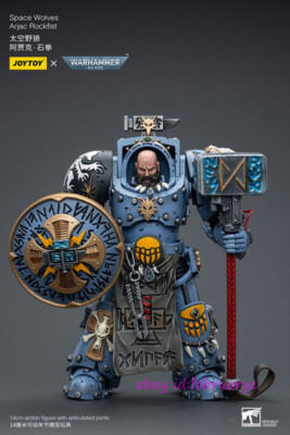 Joytoy ウォーハンマー40K アラアック・ロックフィスト Joytoy 1/18 Warhammer 40K Space Wolves Arjac Rockfist Action