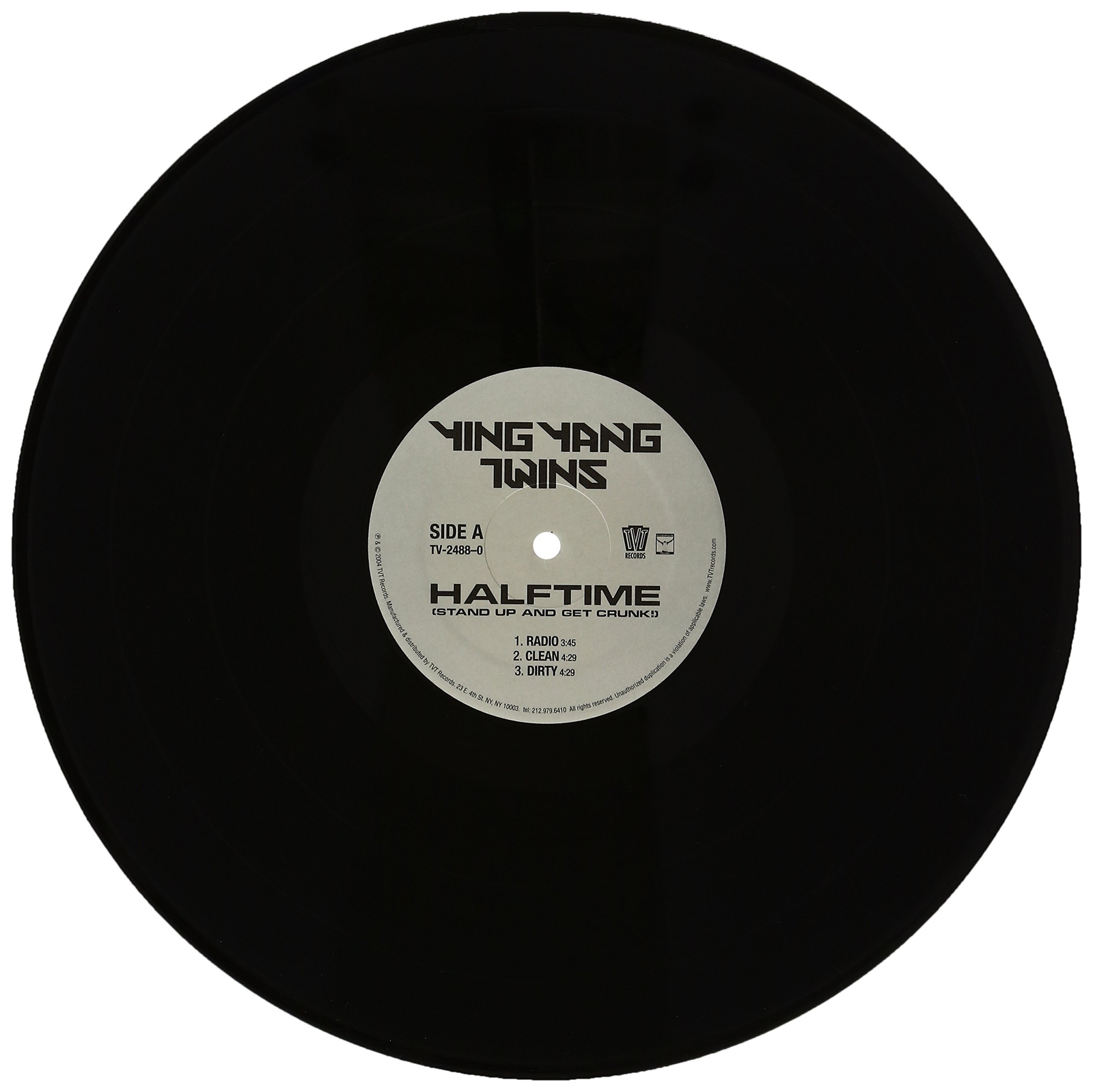 Ying Yang Twins Halftime Stand Up and Get Crunk  Explicit Lyrics (Vinyl LP)