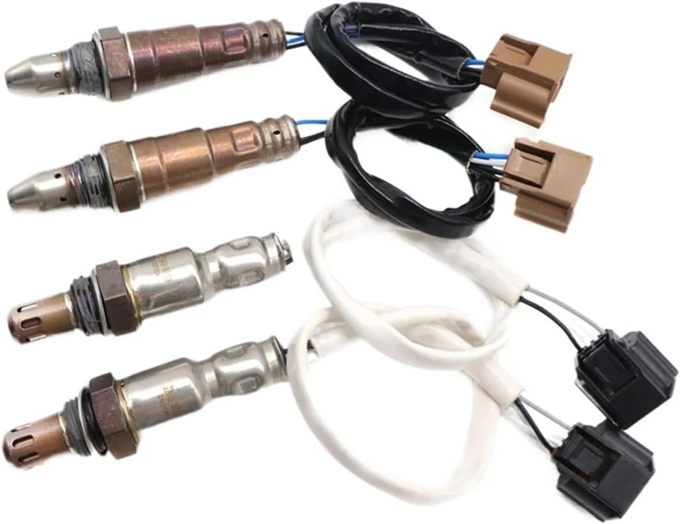 Sensor de oxígeno aguas arriba+aguas abajo 4 piezas para Nissan Altima 2013-2014 Infiniti QX60 2014 Foto 4 de 4