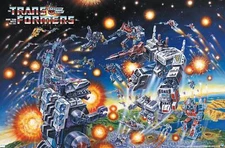 Hasbro Transformers - 1986 Key Art B - Poster