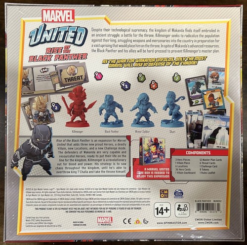 Marvel United Rise of the Black Panther Erweiterung, Kickstarter, Factory Sealed - Bild 2 von 4