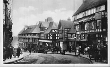 RPPC Postcard Unposted Wyle Cop Shewsbury [ee]