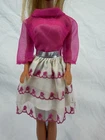 Vintage Mod Barbie 1969 Happy Go Pink #1868 Dress