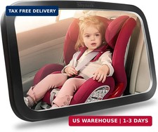 Shynerk Baby Car Mirror, Safety Car Seat Mirror for Rear Facing Infant with Wide