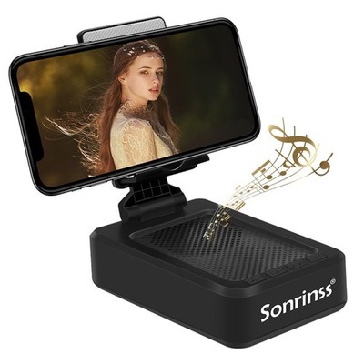 Wireless Bluetooth Speaker with Phone Stand - HD Sound Anti-Slip, Gifts for M...