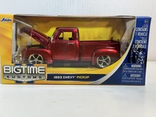 JADA TOYS BTK 1953 CHEVROLET PICKUP TRUCK RED 1:24 DIECAST MODEL  53