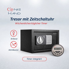 Elektronischer Zeit-Tresor mit Schlüsselschloss der Klasse B für Aufbewahrung