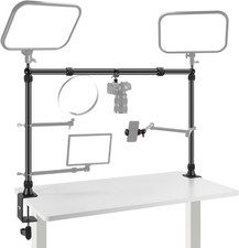 Overhead Camera Mount Rig with 2 Ball Heads, Super Clamp, NK002