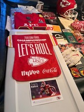 From Travis Kelce Storage Find ! 2018 AFC Championship Rally Towel Kelce Mahomes