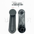 For Toyota Corolla Pickup Window Crank Handle Left Right LH RH Pair Gray New