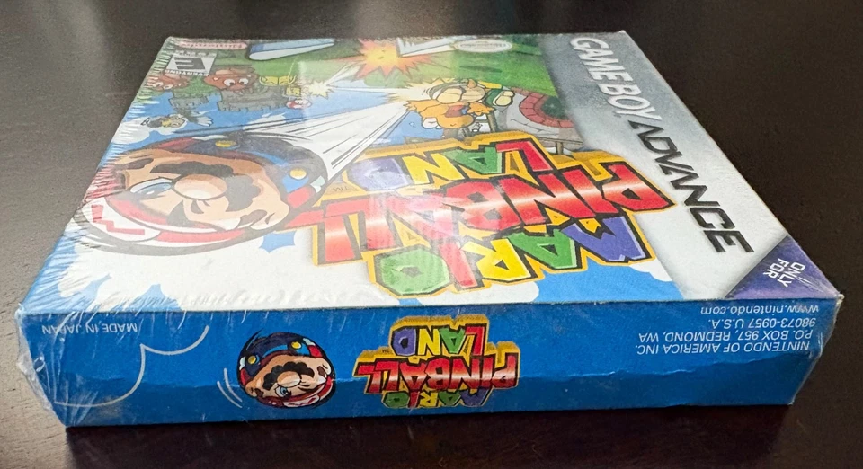 Mario Pinball Land (Nintendo Game Boy Advance GBA) New Factory Sealed - Image 4 of 4