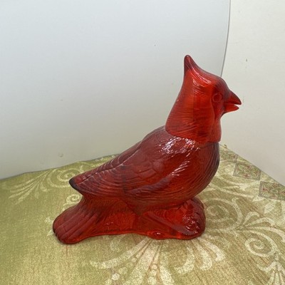 1980 Vintage Avon Cardinal Red Bird Charisma Cologne Perfume Bottle