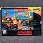 Donkey Kong Country 3 Double Trouble (SNES) Box & Manual Only - Authentic