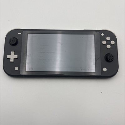 Nintendo Switch Lite Gray Handheld Gaming System