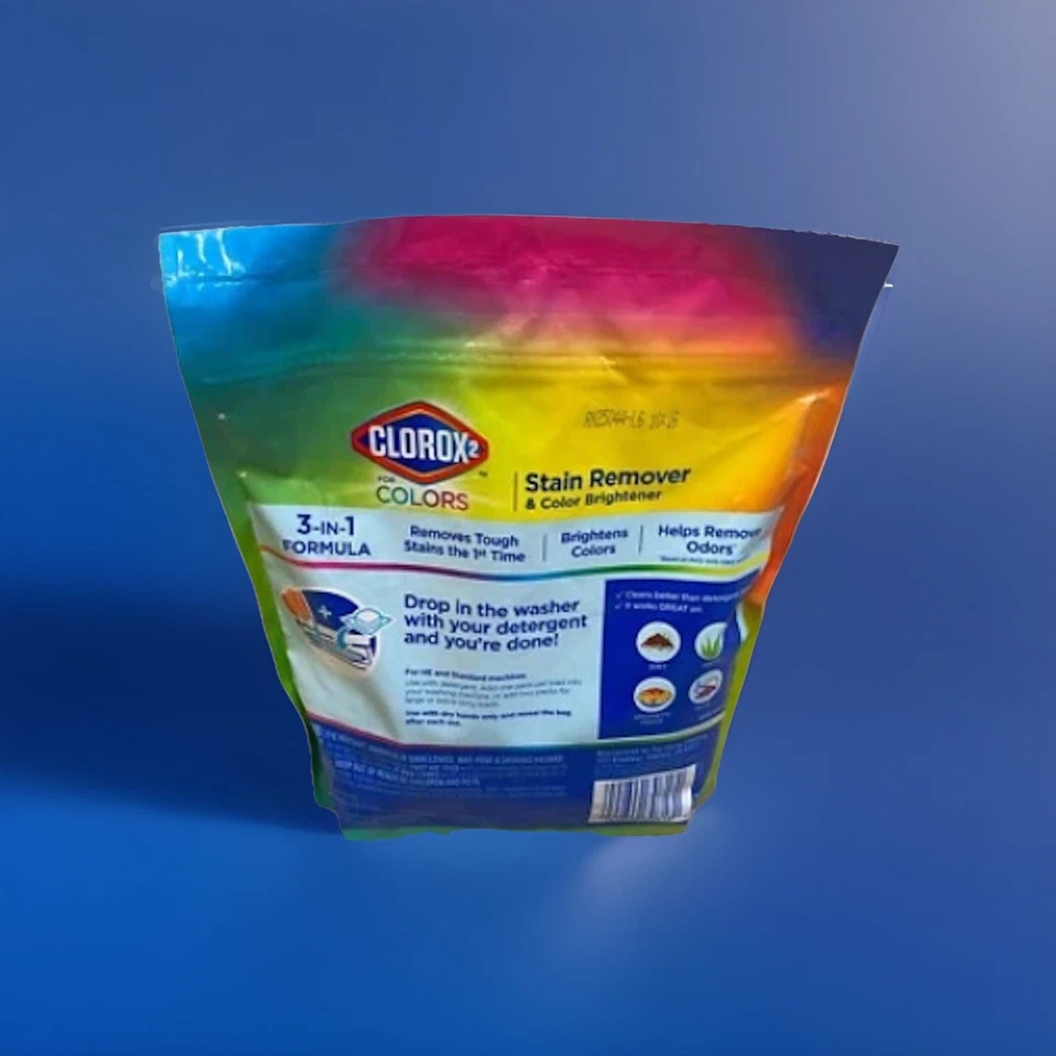 Quitamanchas Clorox 2 para colores abrillantador de color 40 cápsulas lino limpio Foto 2 de 3