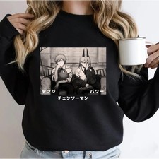 Chainsaw Man Denji Power T-shirt Anime Manga Graphic Sweatshirt