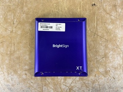 BRIGHTSIGN XT1144 EXPANDED I/O DIGITAL SIGN PLAYER
