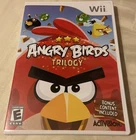 Angry Birds Trilogy Nintendo Wii Video Game Complete In Box With Manual