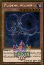 1st ed Pandemic Dragon gold rare MVP1-ENG06 Yugioh