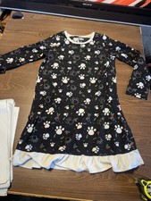 jammies for your families girls 14-16 Holly jolly micro fleece night gown