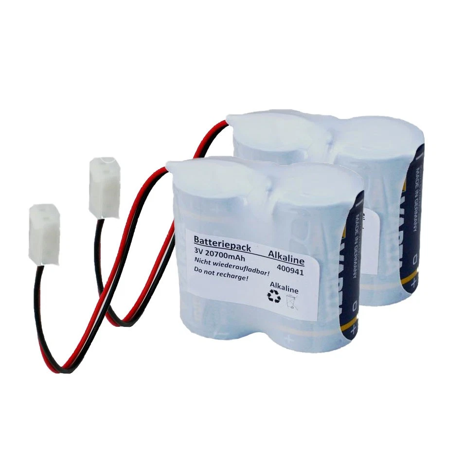 Q-BATTERIES Ersatzbatterien 2WAY-Funk-Außensirene FU2986 3V 2er Set