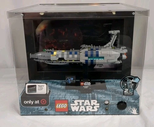 LEGO Star Wars 75377 Invisible Hand Target Store Display Case 25th Anniversary