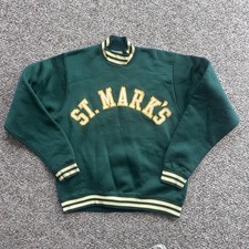Vintage Champion Nylon Pullover Sweatshirt St Marks 50s 60s